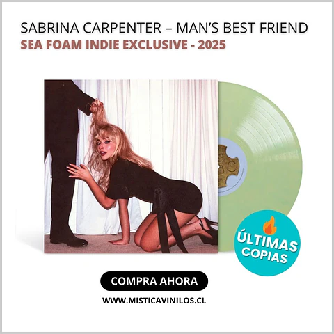 Vinilo Sabrina Carpenter – Man’s Best Friend (Sea Foam Indie Exclusive) 