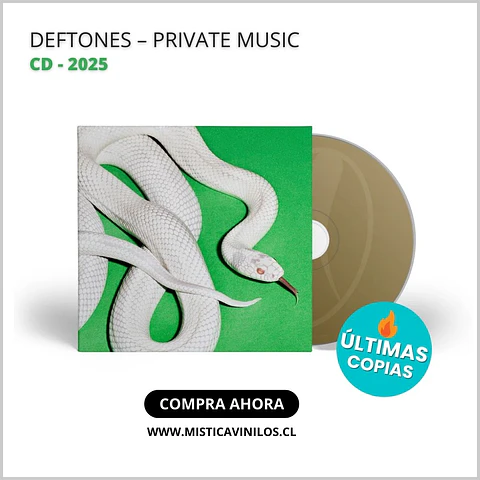 Cd Deftones – Private Music Edición EE.UU