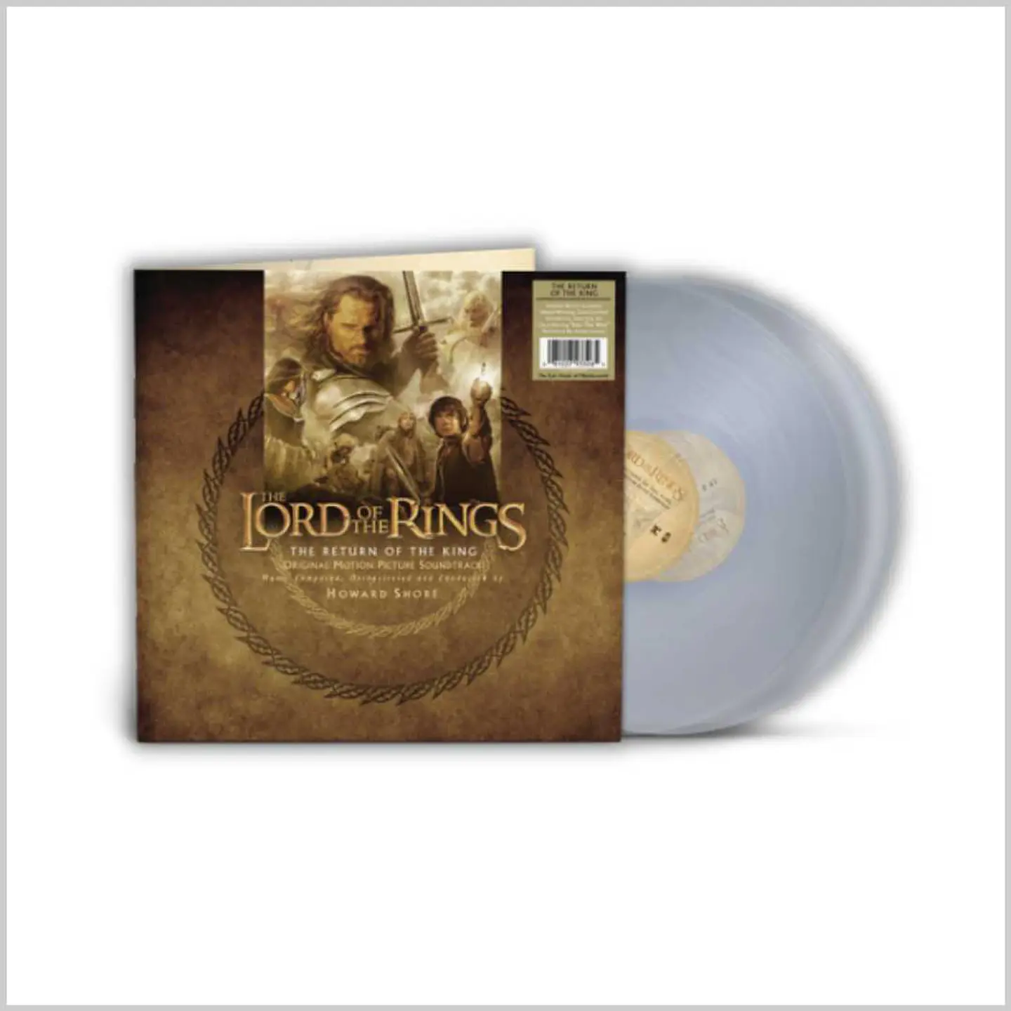 Vinilo Howard Shore – The Lord Of The Rings: The Return of the King (Indie Exclusive, Palantir Clear 2LP, 2025) 1