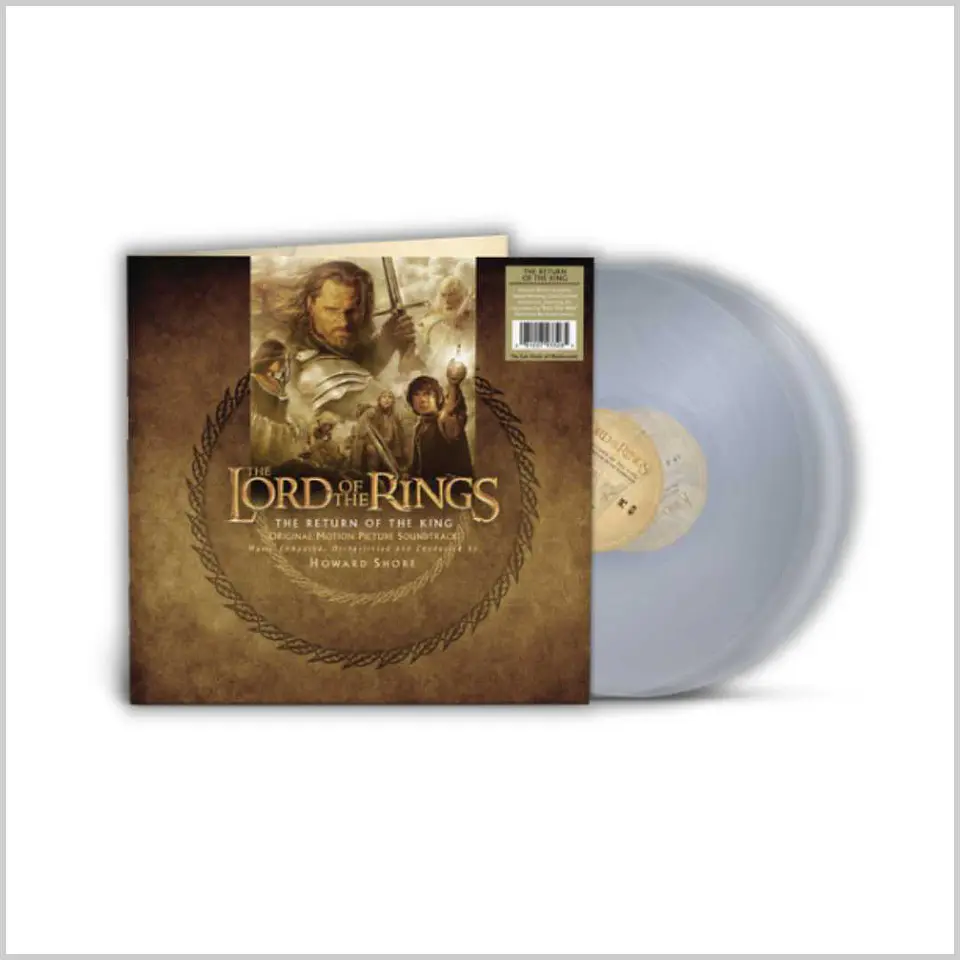 Vinilo Howard Shore – The Lord Of The Rings: The Return of the King (Indie Exclusive, Palantir Clear 2LP, 2025) 1