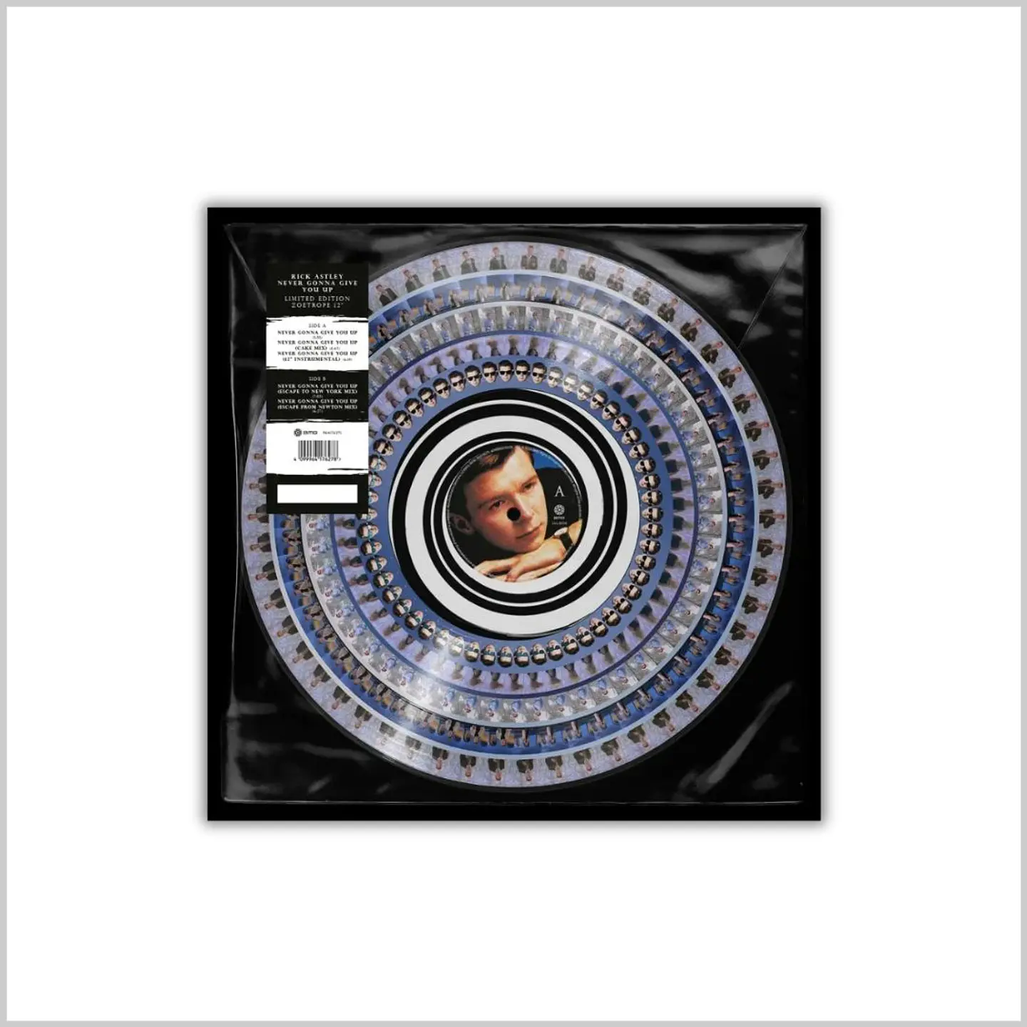 Vinilo Rick Astley – Never Gonna Give You Up (Zoetrope) | Edición Limitada |  1