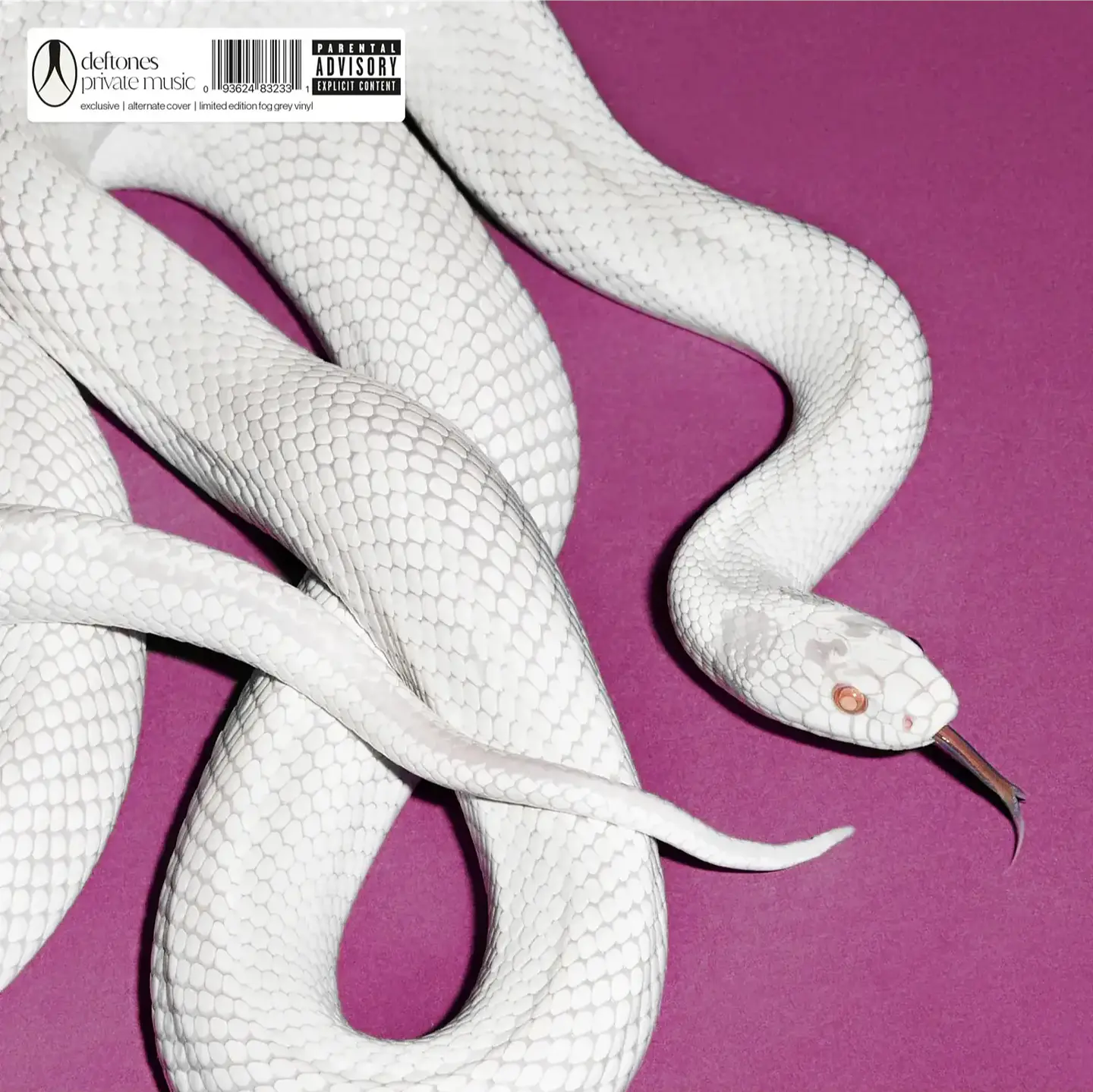 Vinilo Deftones – Private Music (1LP Indie Exclusive) Limited Edition, Grey [Fog Grey], Alternative Cover 2
