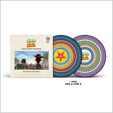 Vinilo Toy Story Soundtrack (Zoetrope, 30 Aniversario, 1LP) | Disney