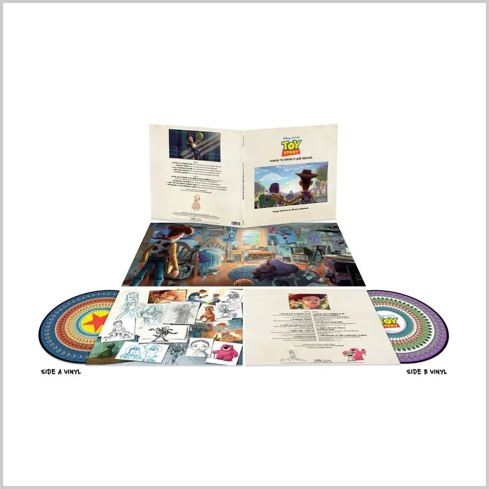 Vinilo Toy Story Soundtrack (Zoetrope, 30 Aniversario, 1LP) | Disney 2