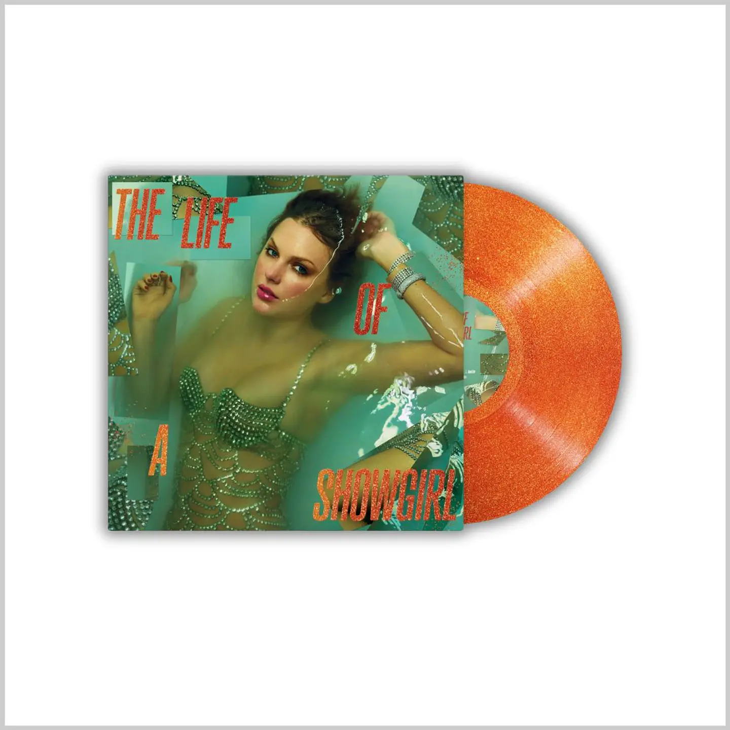 Vinilo Taylor Swift – The Life Of A Showgirl (Orange Glitter Vinyl) | Pop | 1