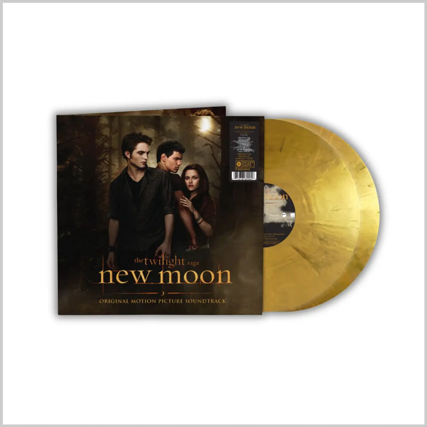Vinilo Soundtrack New Moon – Twilight (Gold Marble 2LP) | Pop Rock Indie |  1