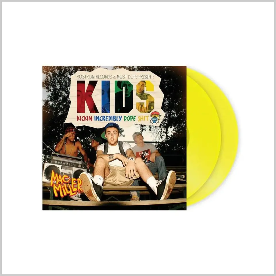 Vinilo Mac Miller – K.I.D.S. (Yellow 2LP) | Hip Hop Clásico | 1
