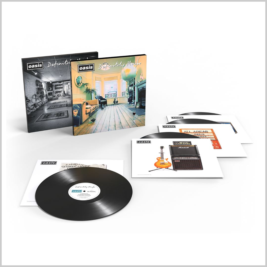 Vinilo Oasis - Definitely Maybe (30th Anniversary) | Box Set 4LP | 1