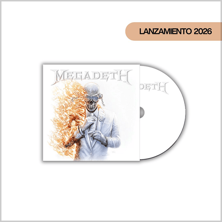 CD Megadeth - Megadeth (Álbum 2026) | Thrash Metal | PREVENTA 1
