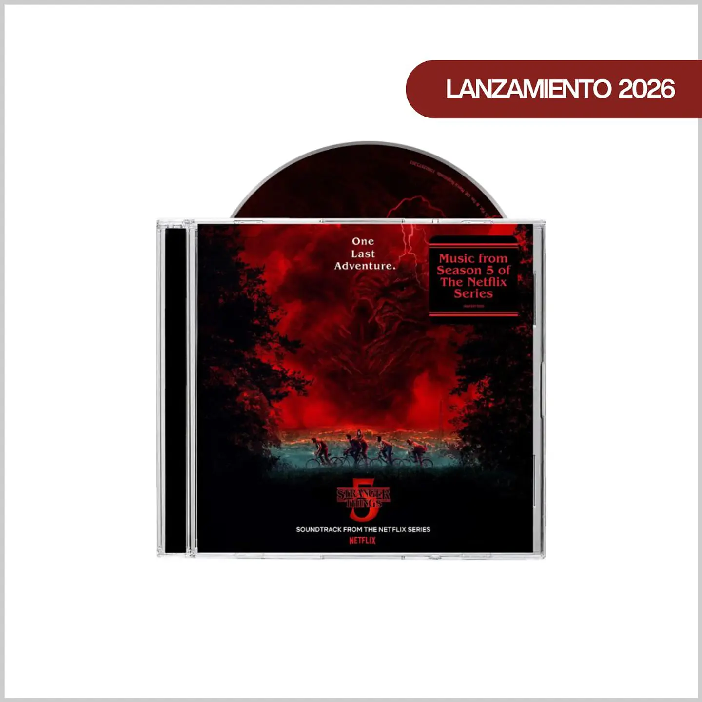 CD Stranger Things 5 Soundtrack | Serie Netflix |  1
