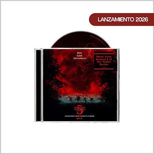 CD Stranger Things 5 Soundtrack | Serie Netflix | PREVENTA