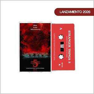 Cassette Stranger Things 5 Soundtrack | Serie Netflix | PREVENTA