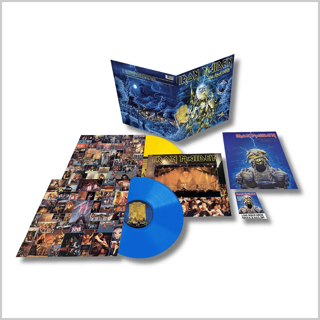 Vinilo Iron Maiden - Live After Death (40th Anniversary 2LP Color) | Heavy Metal | 2