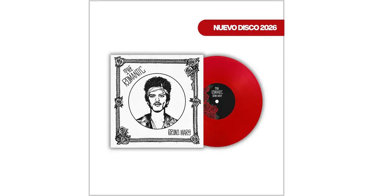 Vinilo Bruno Mars - The Romantic (Limited Red Vinyl) | R&