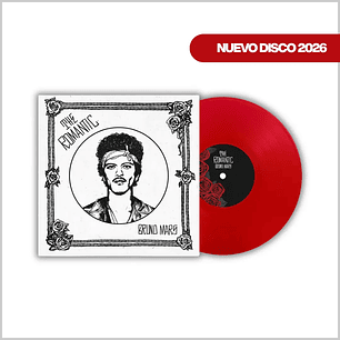 Vinilo Bruno Mars - The Romantic (Limited Red Vinyl) | R&B / Soul | PREVENTA