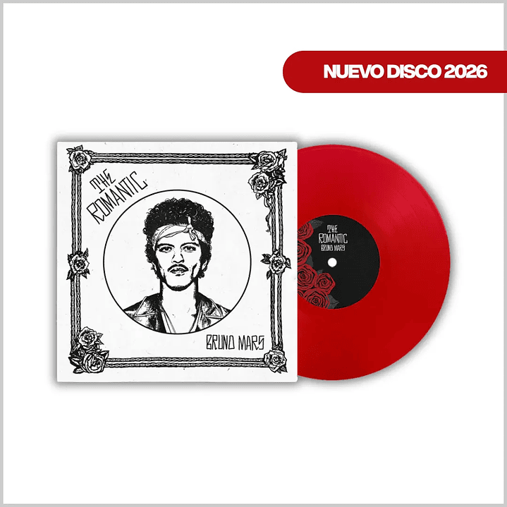 Vinilo Bruno Mars - The Romantic (Limited Red Vinyl) | R&B / Soul | PREVENTA 1