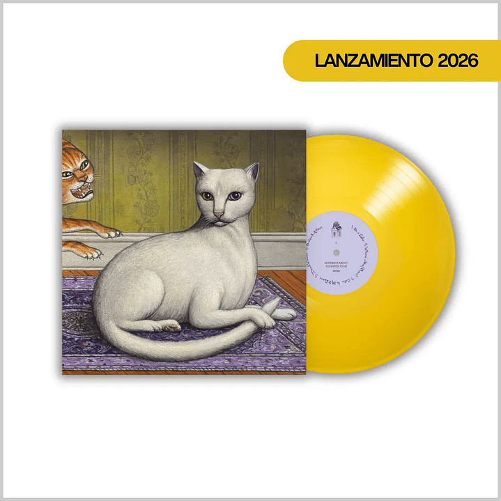 Vinilo Mitski - Nothing’s About to Happen to Me (Tansy Yellow Vinyl) | Rock / Pop | PREVENTA 1