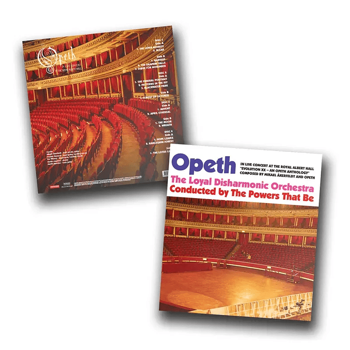 Vinilo Opeth - In Live Concert at the Royal Albert Hall (4LP Marbled BOX Set) | PREVENTA 3