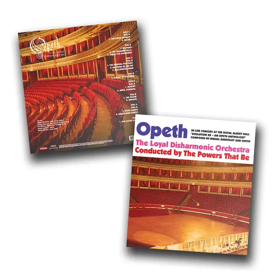Vinilo Opeth - In Live Concert at the Royal Albert Hall (4LP Marbled BOX Set) | PREVENTA 3