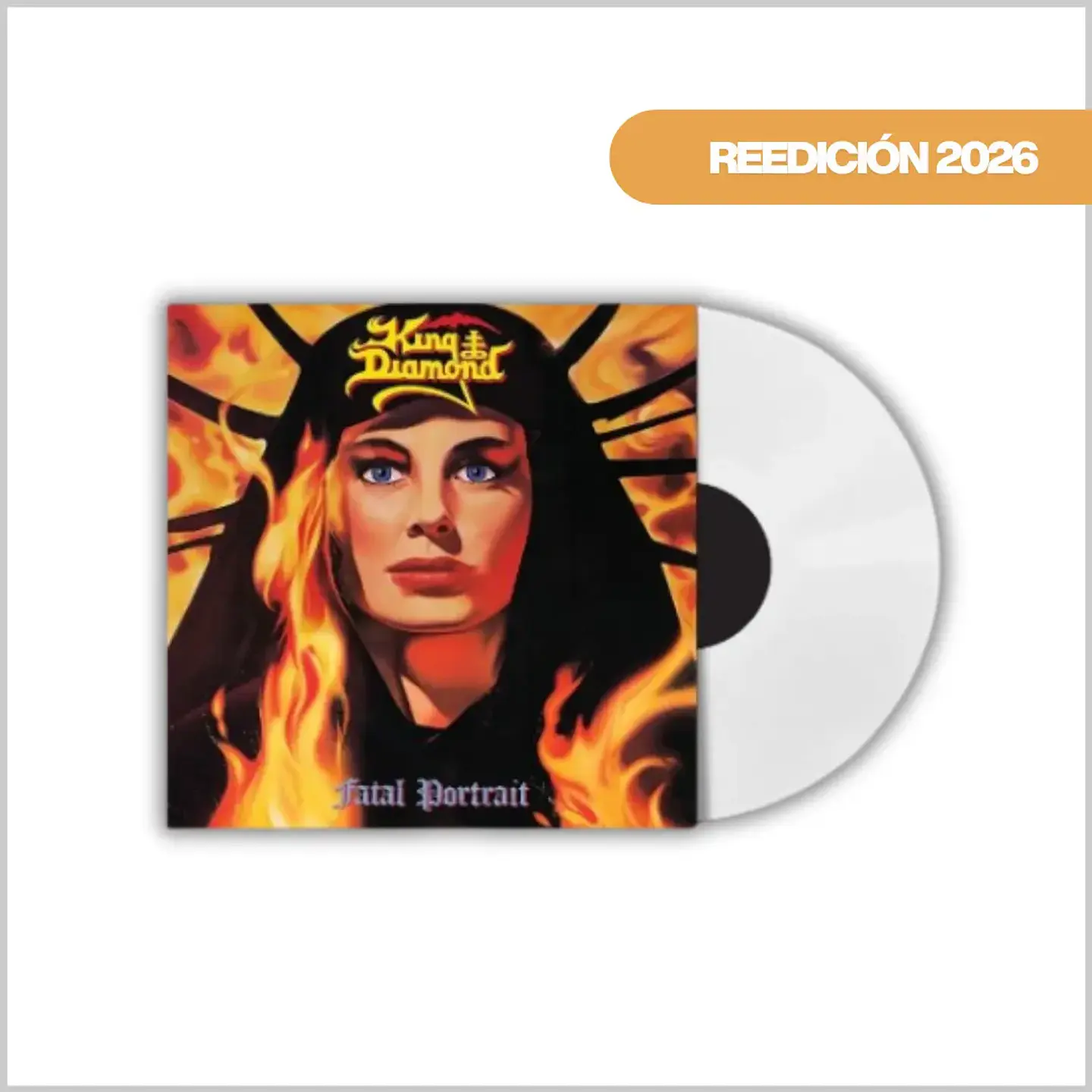 Vinilo King Diamond - Fatal Portrait (White Vinyl LP) | Heavy Metal | PREVENTA 1