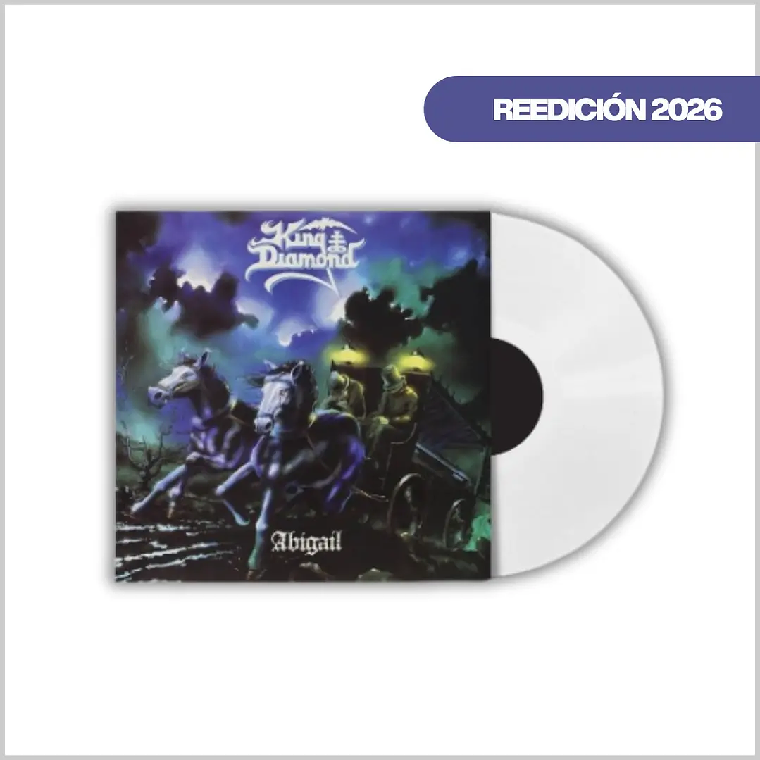 Vinilo King Diamond - Abigail (White Vinyl / Limited Edition) | Heavy Metal | PREVENTA 1