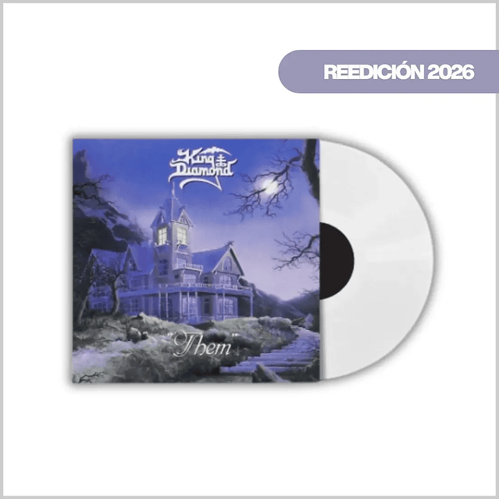 Vinilo King Diamond - Them (White Vinyl / Limited to 1000) | Heavy Metal | PREVENTA 1