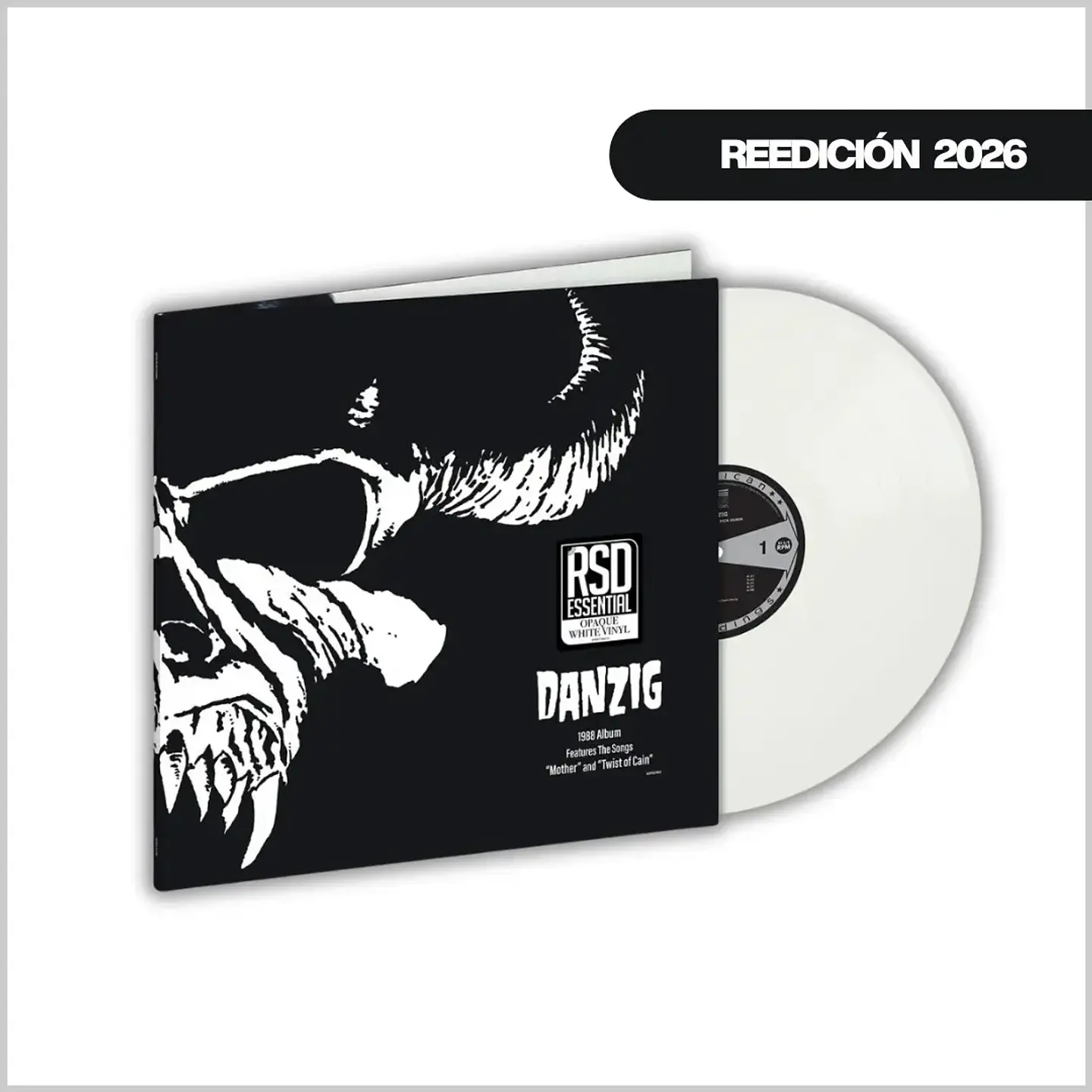 Vinilo Danzig - I (Danzig 1 / White Vinyl RSD Essential) | Rock / Metal |  1