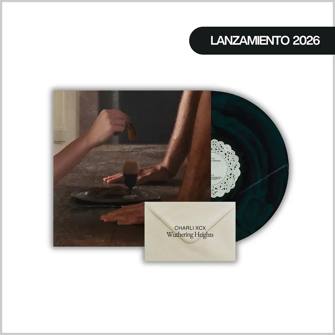 Vinilo Charli XCX - Wuthering Heights (Galaxy Green w/ Black Swirl LP) | Pop | PREVENTA 1
