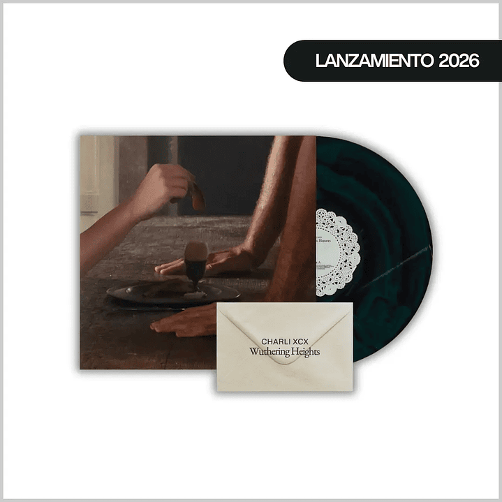 Vinilo Charli XCX - Wuthering Heights (Galaxy Green w/ Black Swirl LP) | Pop | PREVENTA 1