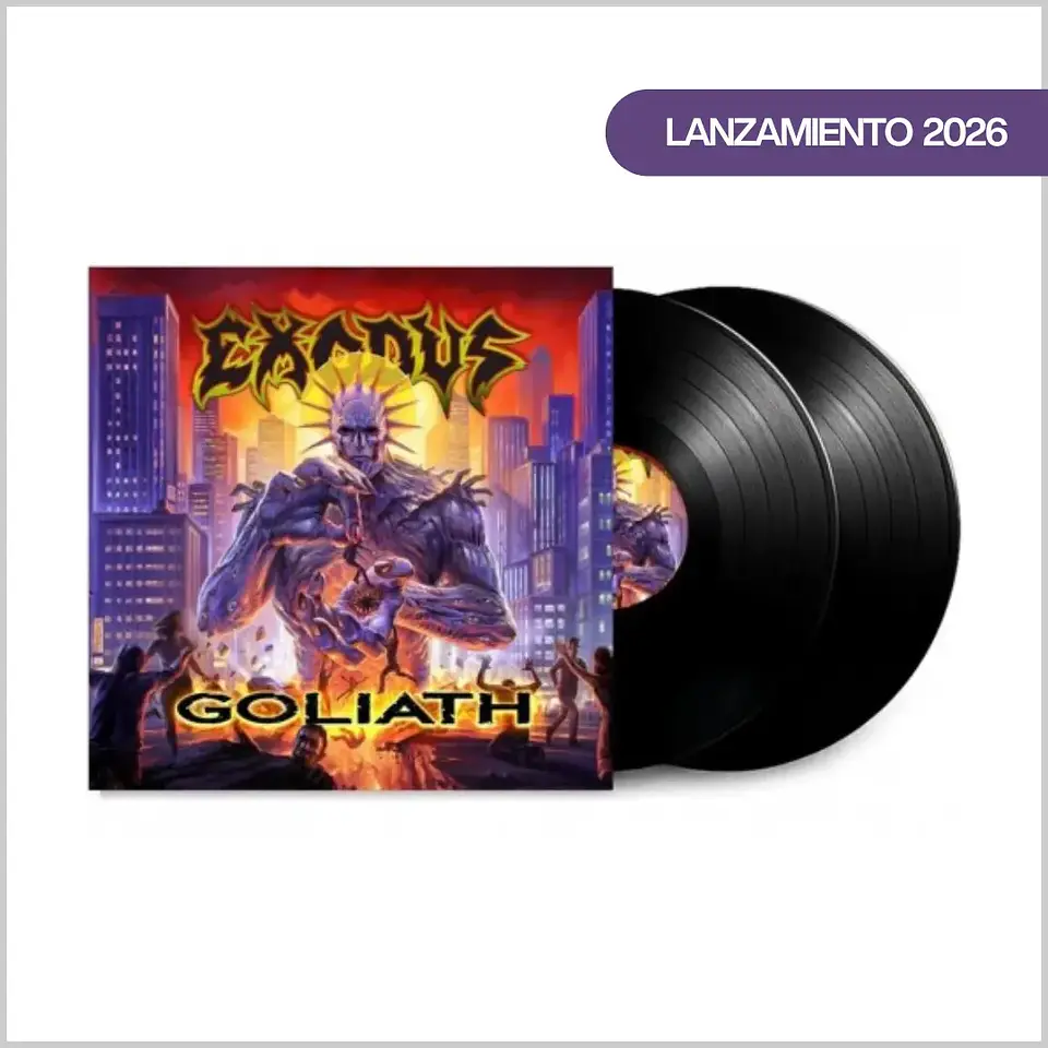 Vinilo Exodus - Goliath (2LP Edition) | Thrash Metal | 1