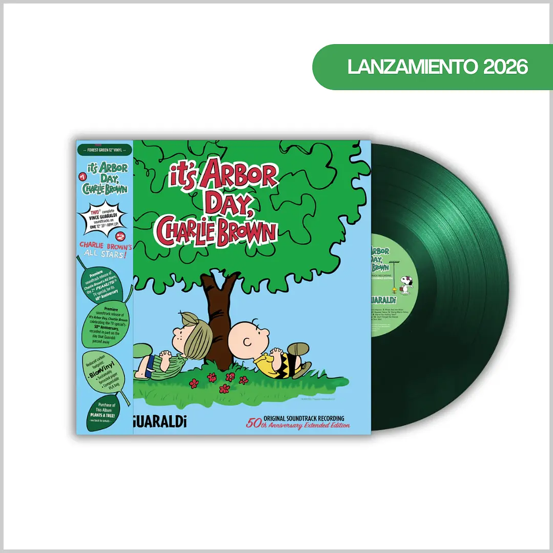 Vinilo Vince Guaraldi - It's Arbor Day / All Stars! (Forest Green LP) | Jazz | PREVENTA 1