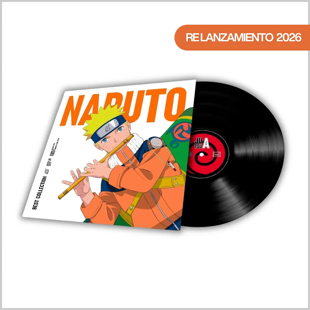 Vinilo Naruto - Best Collection (LP Edition) | Anime Soundtrack | PREVENTA 1