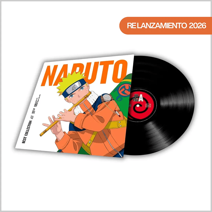 Vinilo Naruto - Best Collection (LP Edition) | Anime Soundtrack | PREVENTA 1
