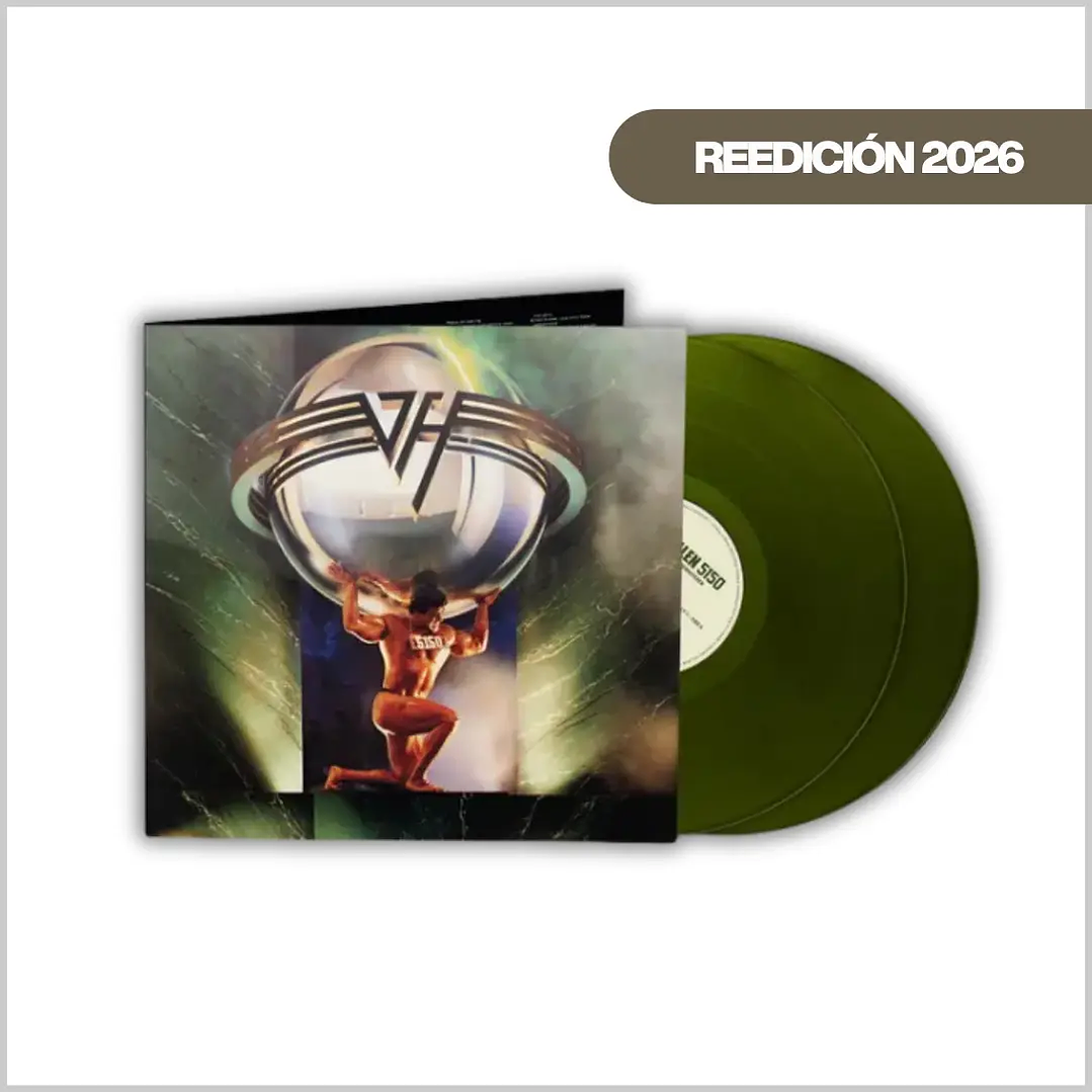 Vinilo Van Halen - 5150 (Green Vinyl 2LP) | Hard Rock | PREVENTA 1