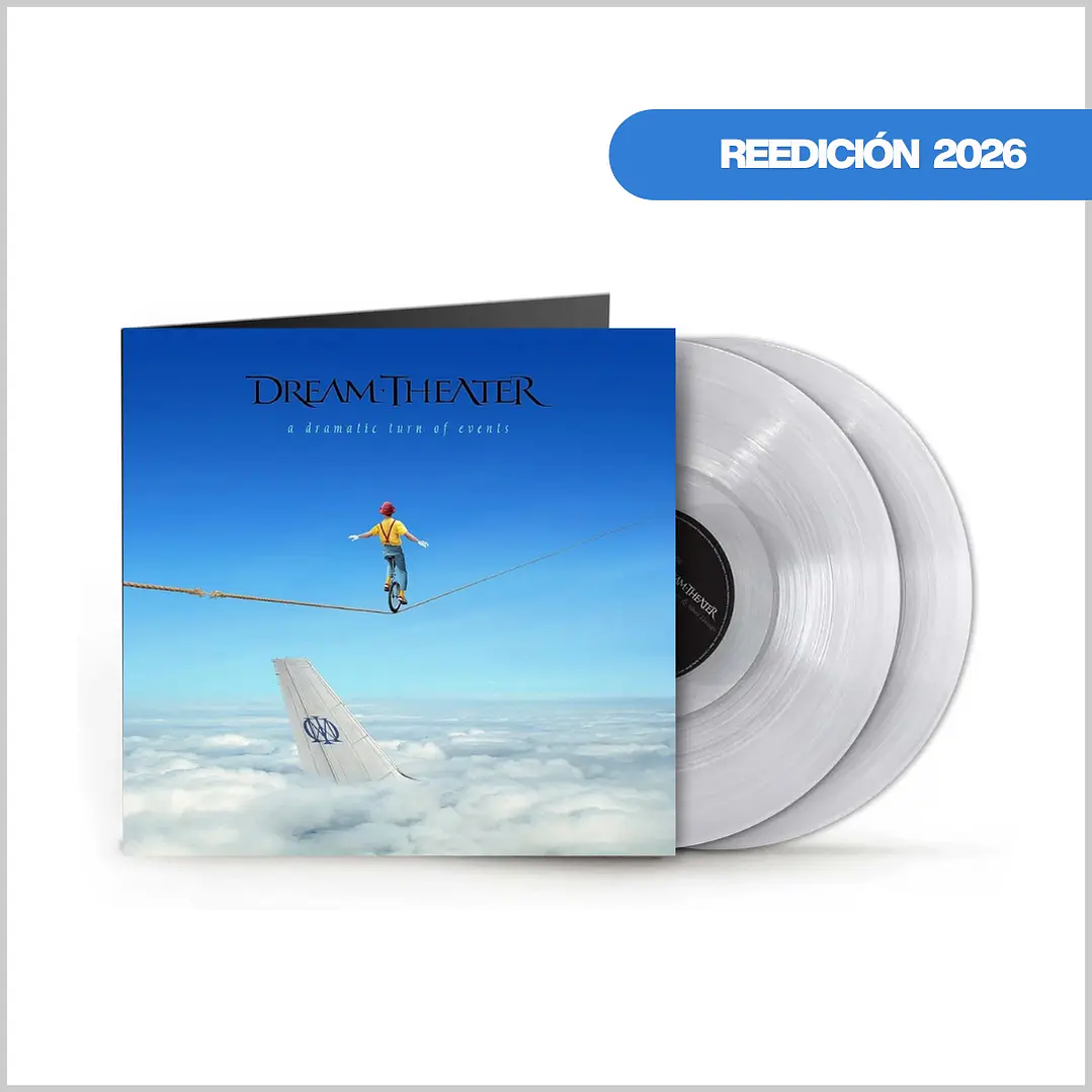 Vinilo Dream Theater - A Dramatic Turn of Events (Clear Vinyl 2LP) 2026 | Metal Progresivo | PREVENTA 1