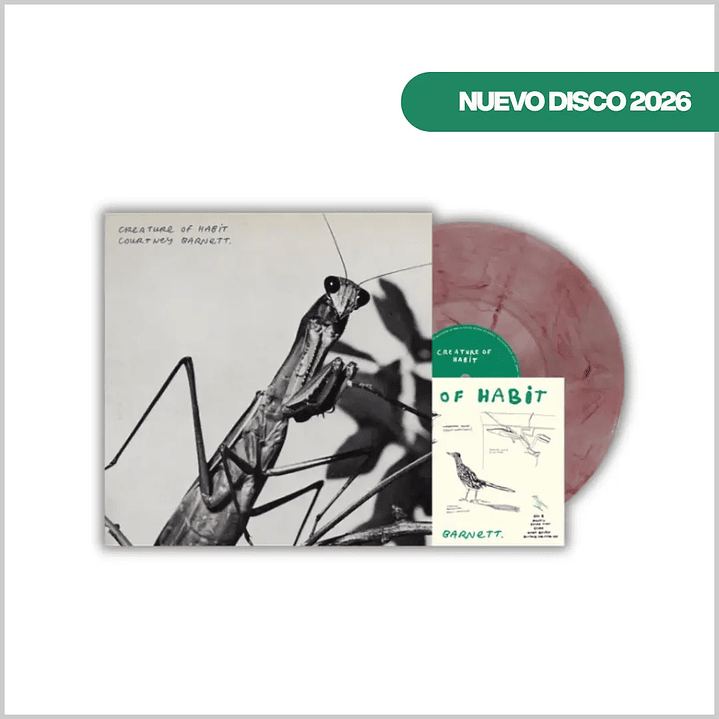 Vinilo Courtney Barnett - Creature of Habit (Caramel Vinyl) | Rock / Pop | PREVENTA 1