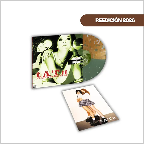 Vinilo t.A.T.u. - 200 KM/H IN THE WRONG LANE (Green/Gold Splatter) | Pop | 