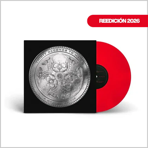 Vinilo 30 Seconds to Mars - A Beautiful Lie (20th Anniversary Edition) | Red Vinyl 180g | 