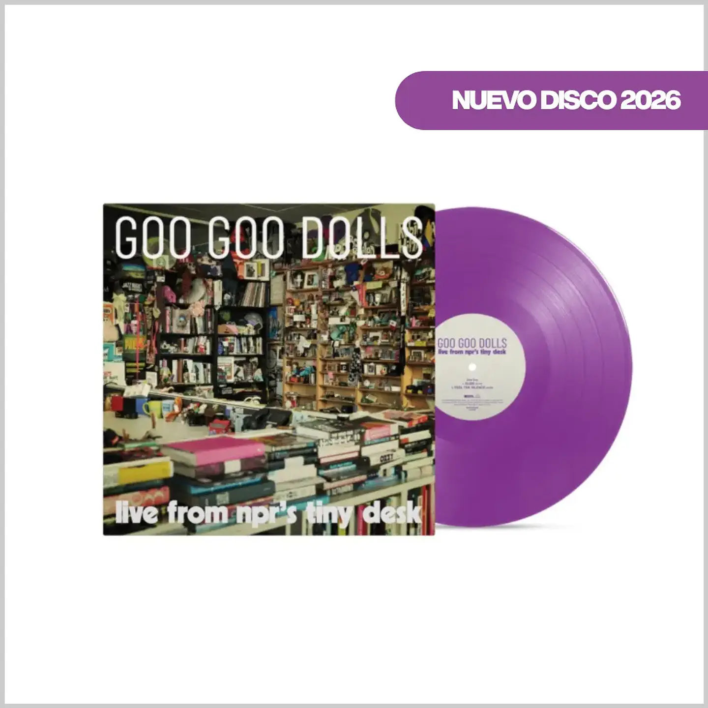 Vinilo Goo Goo Dolls - Live from NPR's Tiny Desk (Orchid Purple Vinyl) | Rock | PREVENTA 1