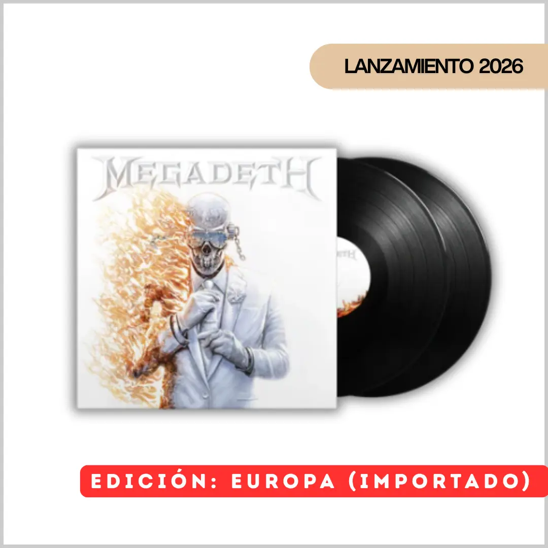 Vinilo Megadeth - Megadeth (2LP Black Vinyl Edition)