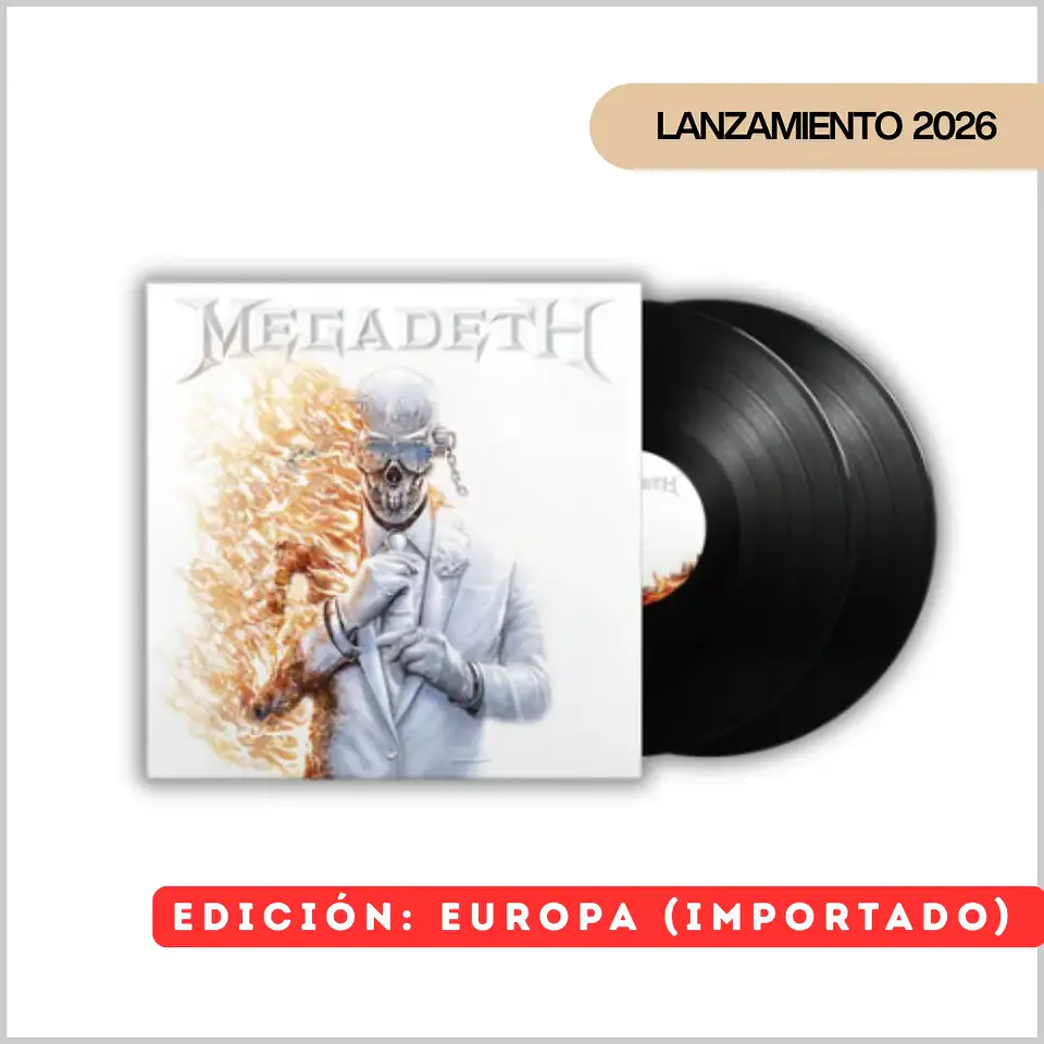 Vinilo Megadeth - Megadeth (2LP Black Vinyl Edition) | Thrash Metal |  1