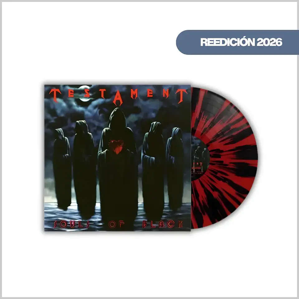 Vinilo Testament - Souls of Black (Splatter) | Thrash / Speed Metal |  1