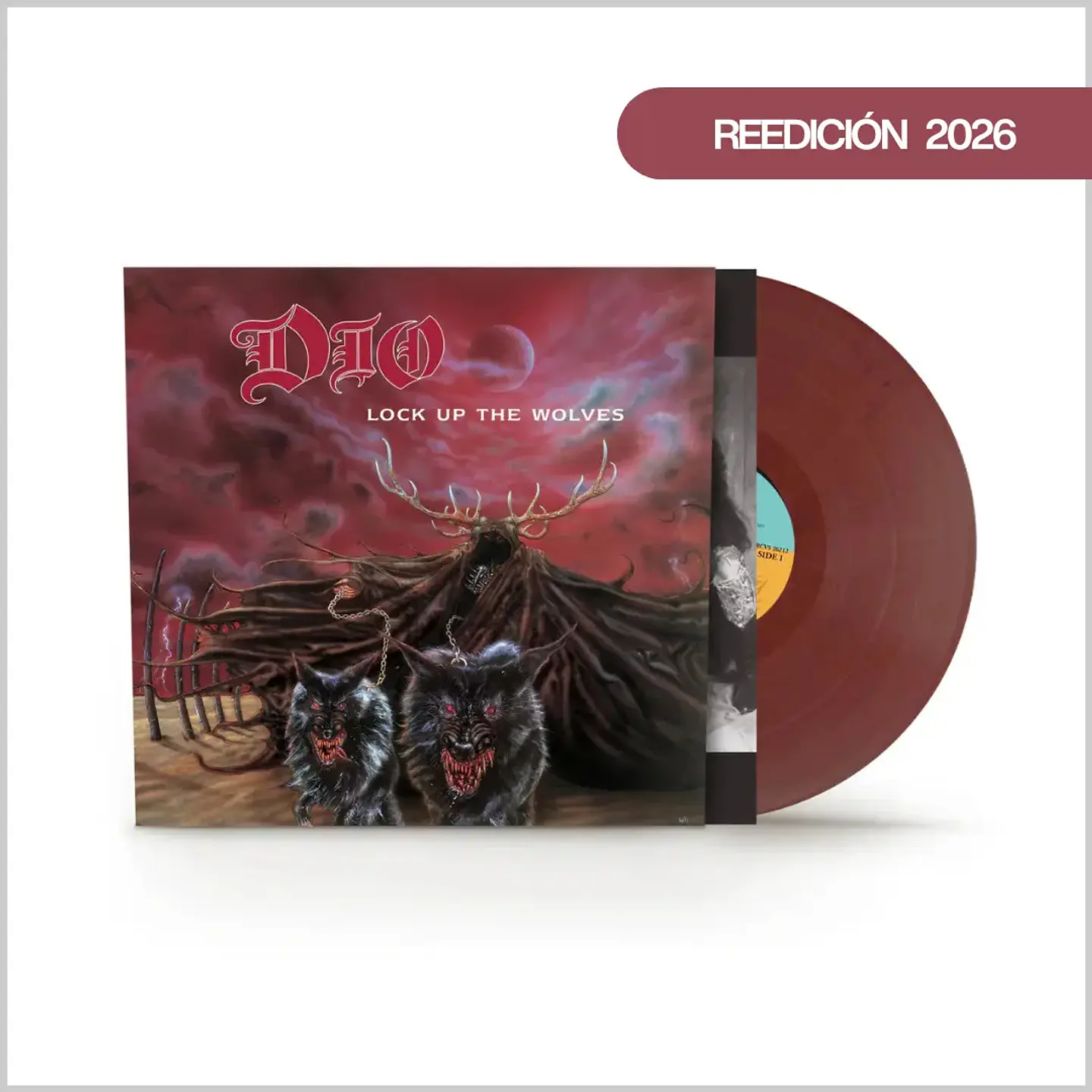 Vinilo Dio - Lock Up The Wolves (Dark Red) | Heavy Metal |  1