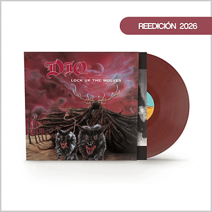 Vinilo Dio - Lock Up The Wolves (Dark Red) | Heavy Metal | PREVENTA