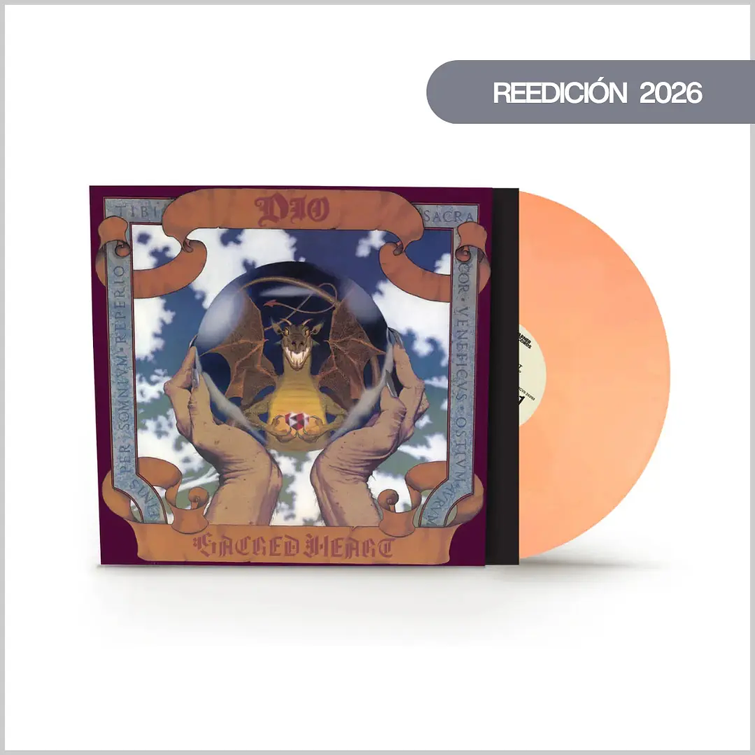 Vinilo Dio - Sacred Heart (Yellow Vinyl) | Heavy Metal / Hard Rock | PREVENTA 1