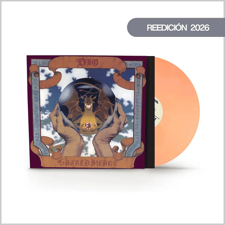Vinilo Dio - Sacred Heart (Yellow Vinyl) | Heavy Metal / Hard Rock | PREVENTA 1