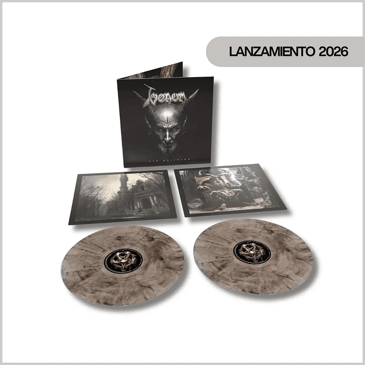 Vinilo Venom - Into Oblivion (2LP Smoke Vinyl) | Heavy Metal / Black Metal | PREVENTA 1