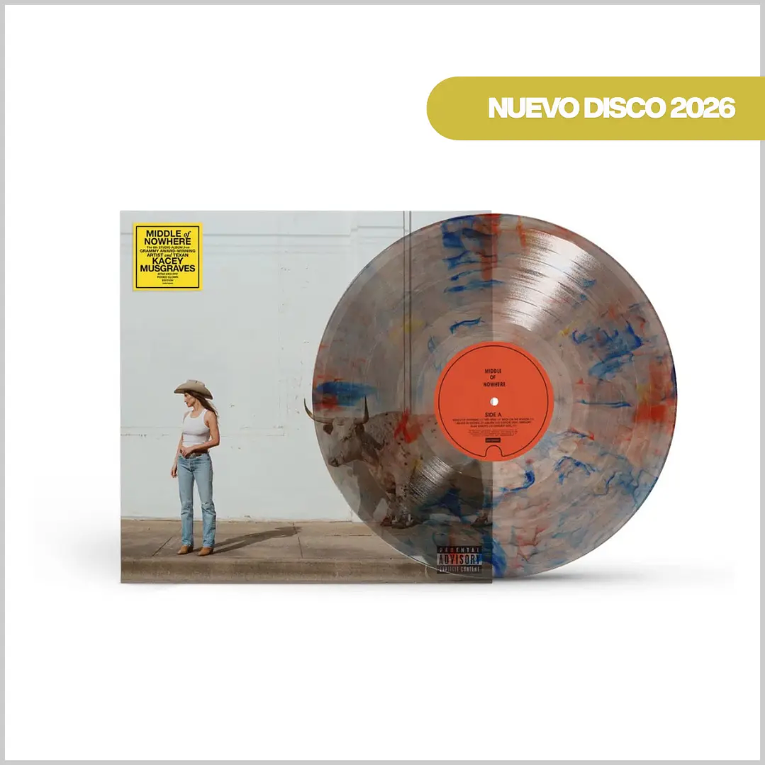 Vinilo Kacey Musgraves - Middle of Nowhere (Rodeo Clown Mix) | Country / Folk | PREVENTA 1
