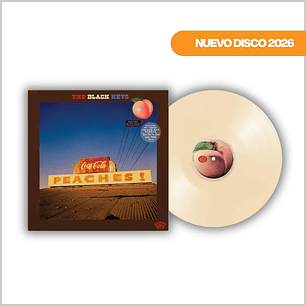 Vinilo The Black Keys - Peaches! (Bone Vinyl) | Blues Rock / Garage Rock | PREVENTA