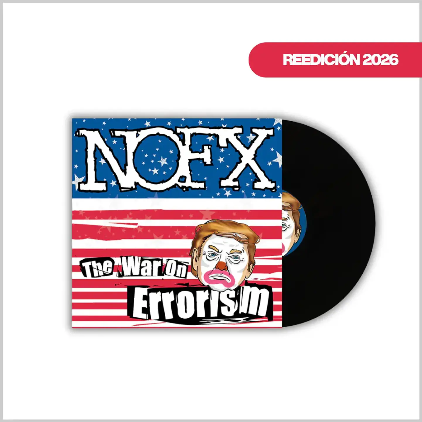 Vinilo NOFX - The War on Errorism (1LP Standard 2026) | Punk Rock / Skate Punk |  1